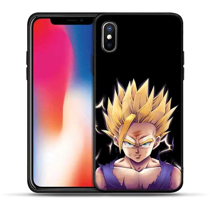 H1211 Dragon Ball Z Super DBZ Goku Модный чехол для IPhone X XR XS Max 8 7 Plus 6 6S Plus 5 5S SE чехол для телефона мягкий ТПУ чехол Etui - Цвет: H1211