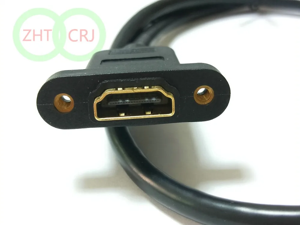 HDMI совместимый Удлинительный кабель с штекером на гнездо 60 см|male to female|male malemale male |