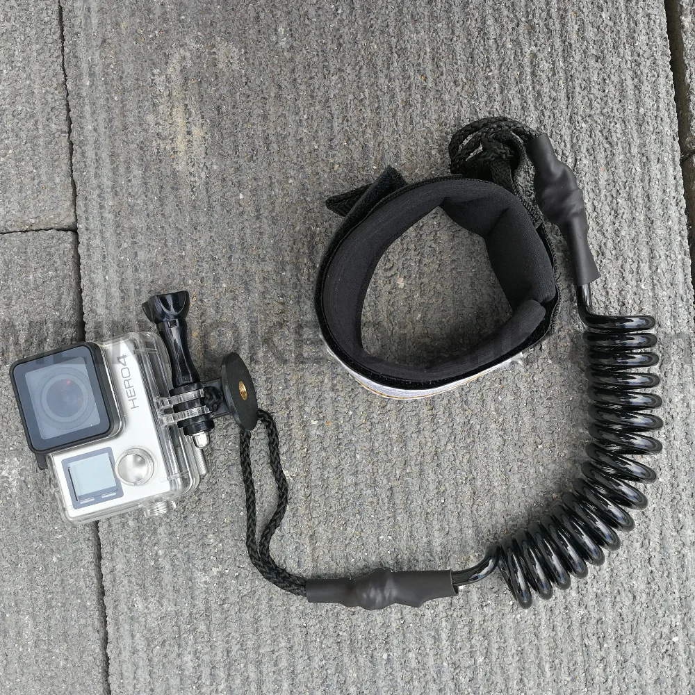Защитный поводок для Gopro, ремешок для Gopro Hero, крепление для рта/маска для дайвинга/бодиборд/ремешок на голову и крепления для Gopro Session SJCAM
