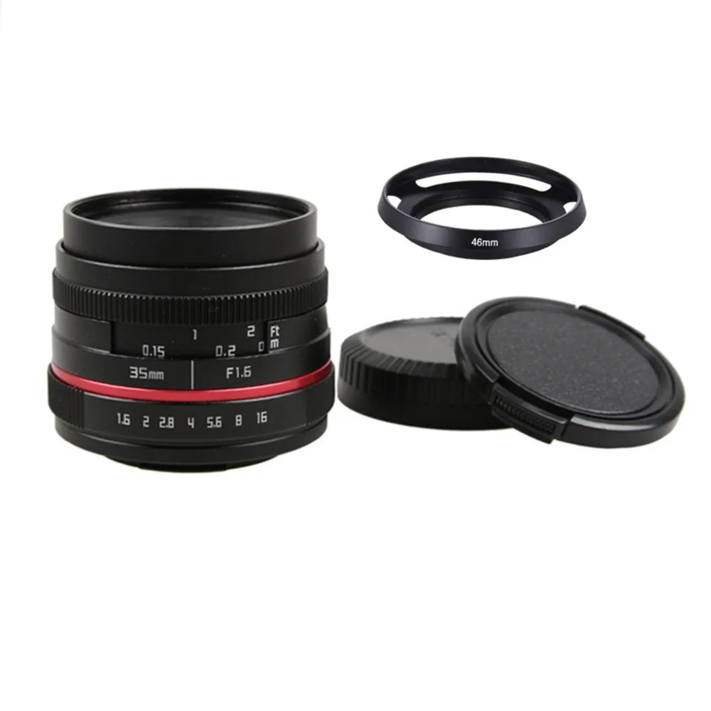 35 мм F1.6 ручной широкоугольный объектив для Panasonic G10 G5 G6 G7 GH1 GH2 GH3 GH4 GH5 GF5 GF6 GF7 GF8 GX7 GX8
