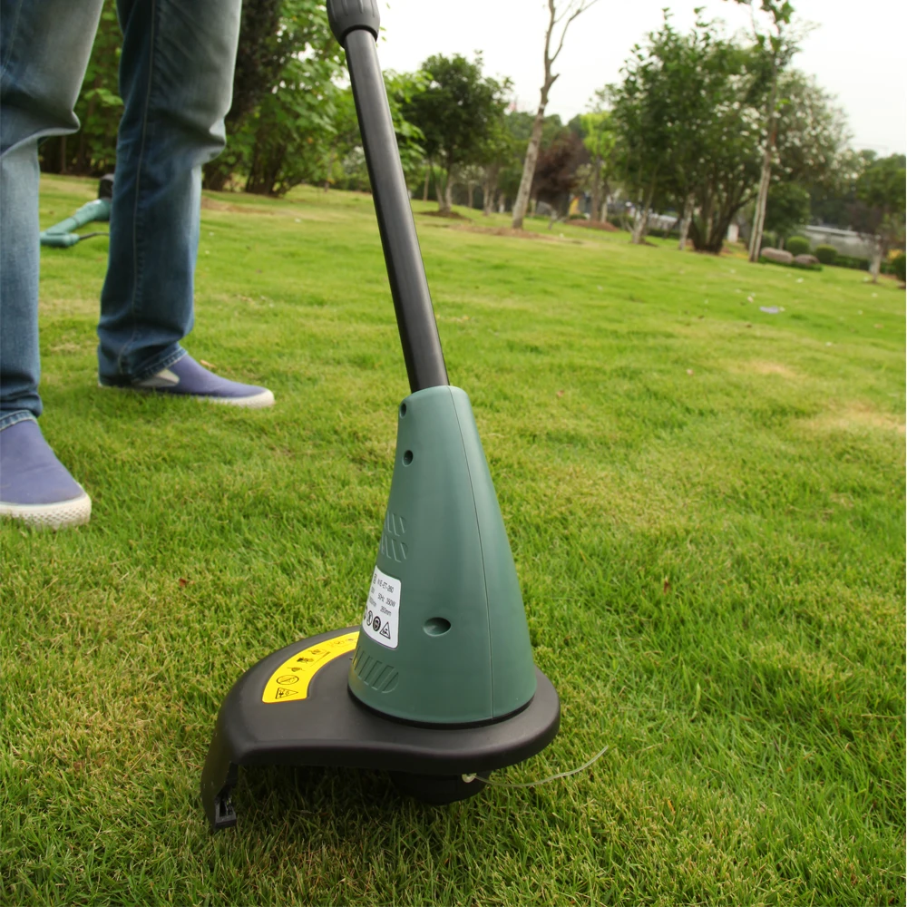 350 Вт Проводные Газонокосилки мини катушка косилка телескопическая Садовые