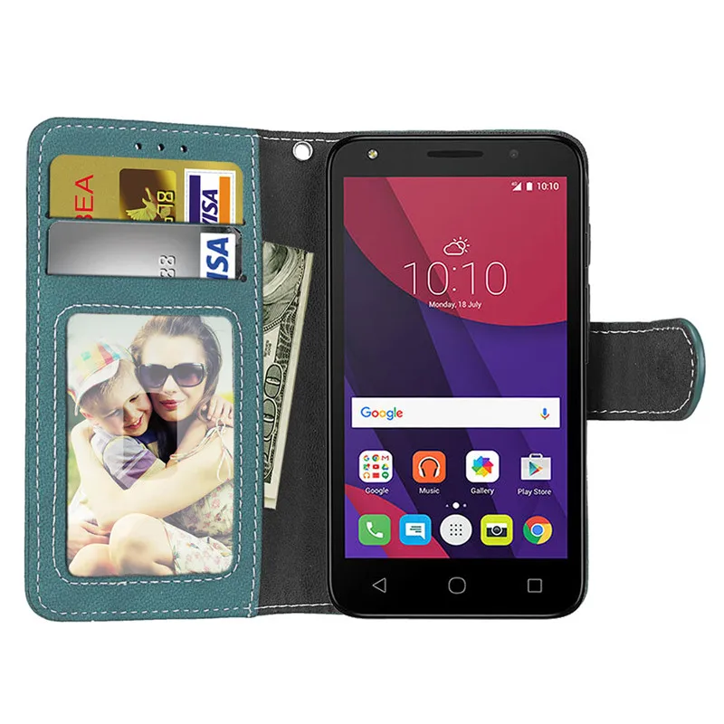 Wekays для Coque Alcatel Pixi First 4024X деловой кожаный флип-чехол One Touch 4024D чехол s | Мобильные