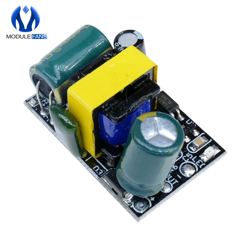 AC-DC 5V 800mA/DC понижающий преобразователь подпушка доска 110V 220V DC/DC 5V трансформатор Питание модуль для Arduino Напряжение изоляции
