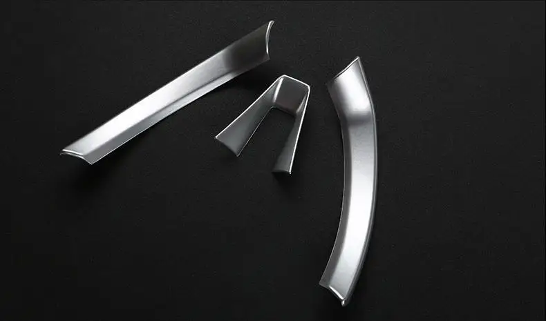 Бесплатная доставка углеродное волокно зерна 2 шт./лот для Alfa Romeo Giulia Stelvio 2017 2018 ABS