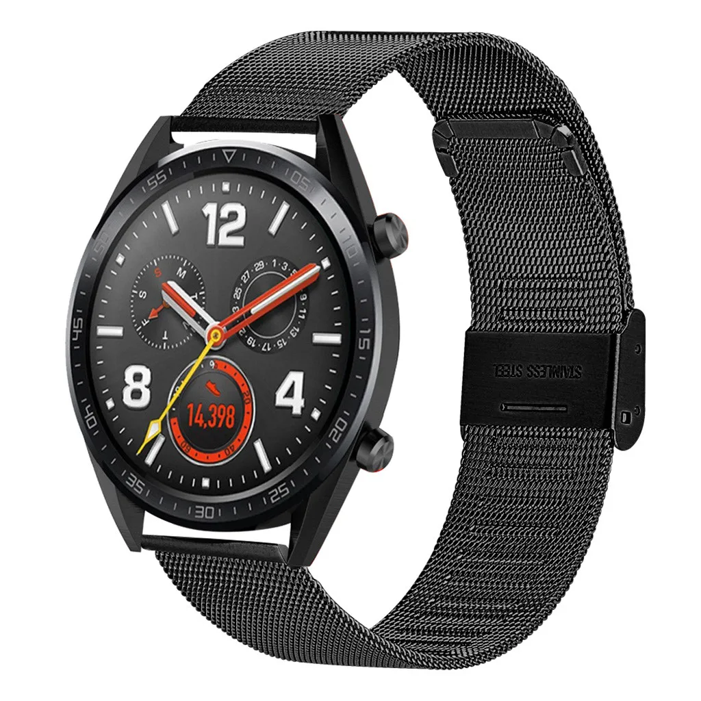 Сменный ремешок из нержавеющей стали для huawei Watch GT Active 46 мм Honor Magic Q60