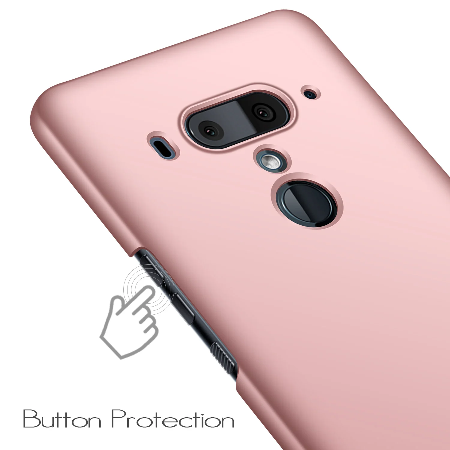 Для htc U12 Plus чехол высокого качества Жесткий ПК Тонкий Матовый кожаный защитный чехол на заднюю панель для htc u12plus u12+ Корпус Корпуса Телефона