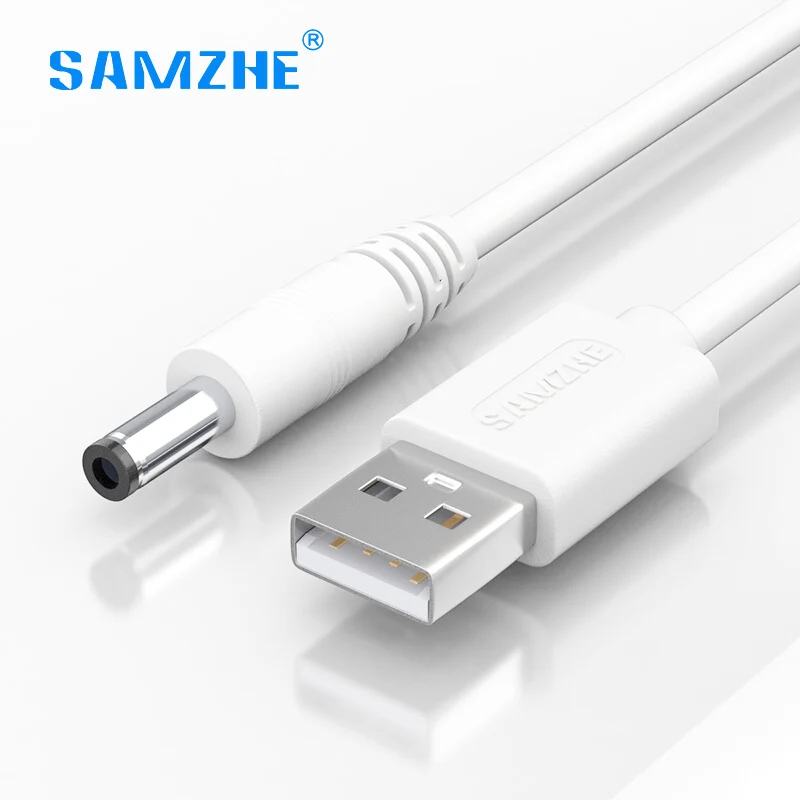 Кабель питания SAMZHE с USB на DC 3 5 мм/5 мм В А 1 м зарядный кабель для mp3 плеера динамика