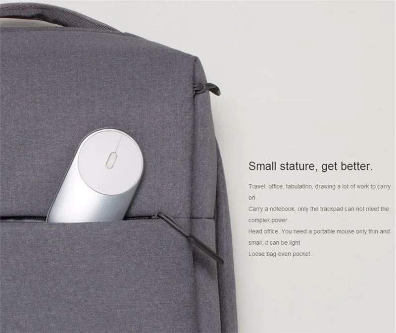 Оригинальная Xiaomi mi мышь Портативная Беспроводная игровая мышка оптическая Bluetooth