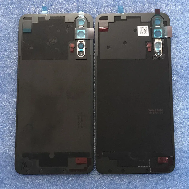 Для 6,2" huawei Honor 20 Axisinternational 3D Стекло задняя Батарея крышка чехол+ 3 М Стикеры+ Стекло объектив+ вспышка+ Камера рамка