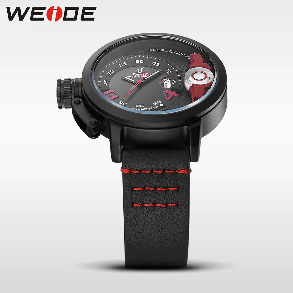 Часы WEIDE бренд класса люкс для мужчин кварцевые спортивные наручные часы
