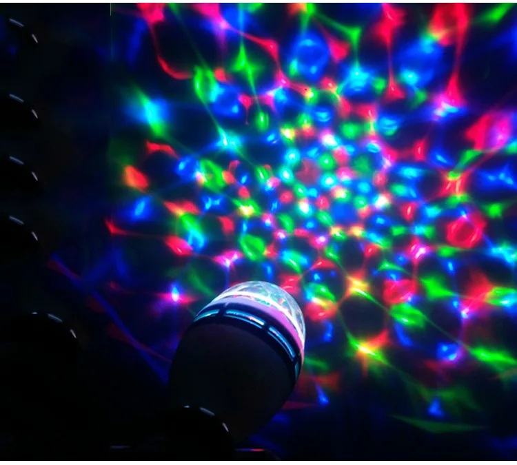 1 шт. 3 Вт RGB светодиодный мини светильник для вечеринки Танцевальная вечеринка