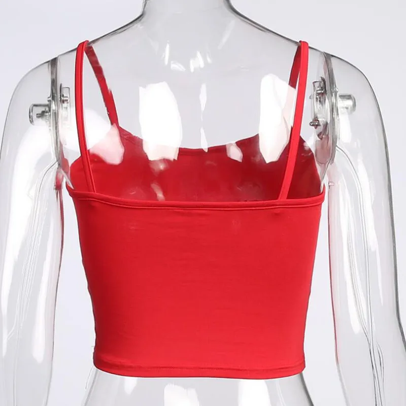 Новинка лета 2017 популярный облегающий топ на бретелях с забавными надписями и