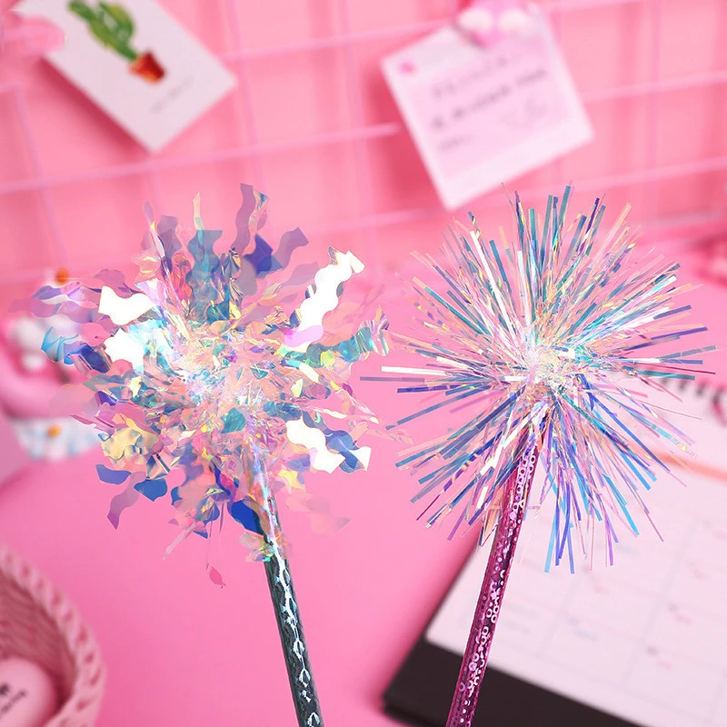 5 шт./упак. творческая блестящая Шариковая ручка для фестиваля милая пластиковая