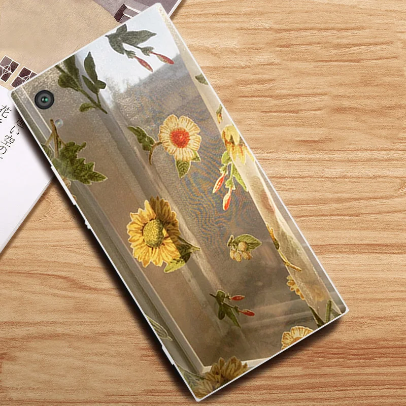 Телефон чехлы для sony Xperia XA1 Z6 G3121 Buliding Крышка силиконовая 5 0 &quotдля G3112 G3123 G3116