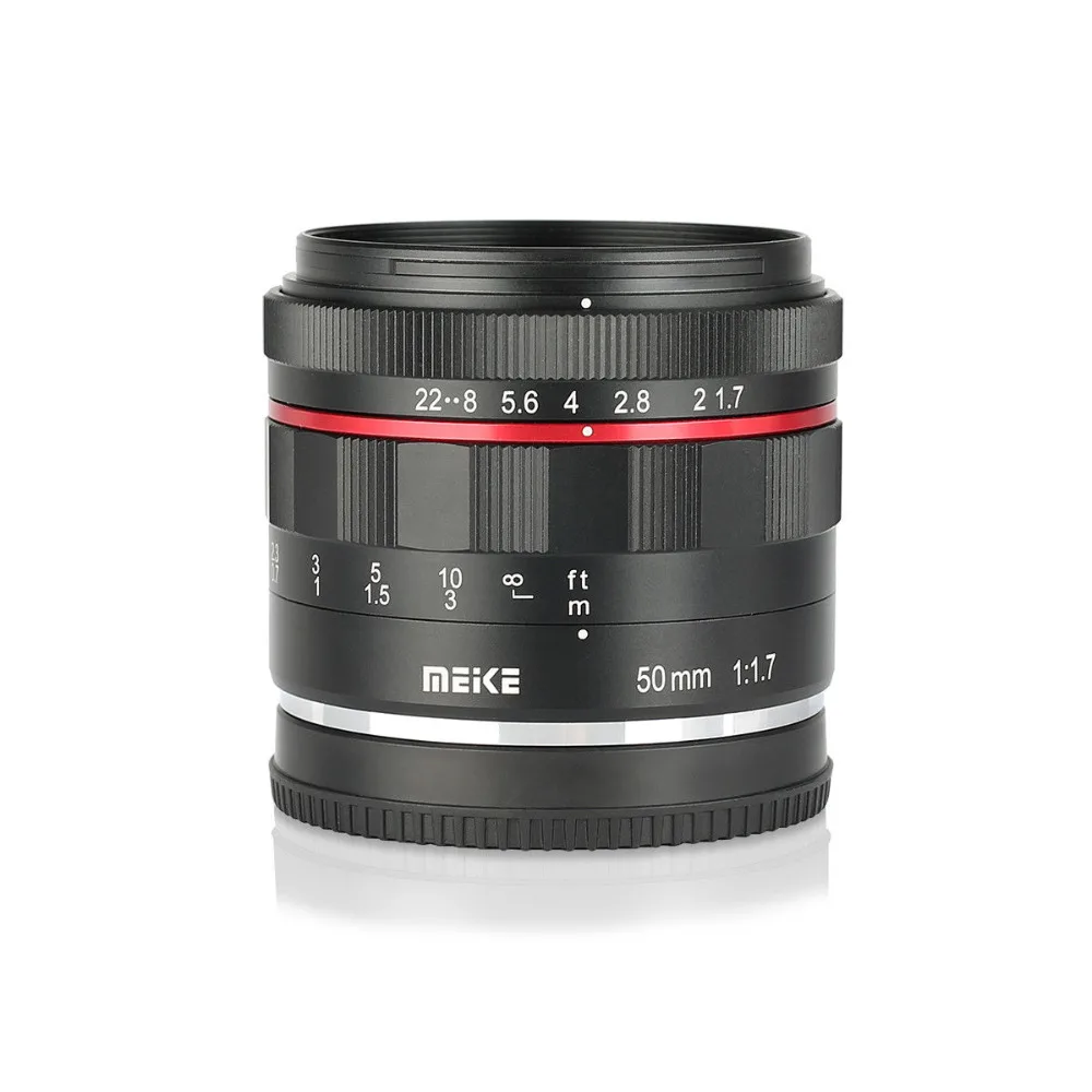 Объектив Pro 50 мм f/1,7-f22 с большой апертурой для камер sony E-mount NEX5 NEX6 NEX7 A6300 A6500 A7 A7S A7RII A7RIII A9