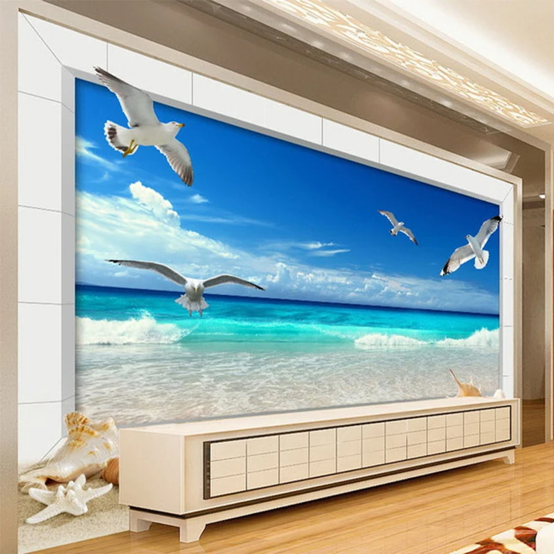 Обои обои 3D для стен украшение дома гостиной спальни|3d wallpaper|nature photos wallpapersphoto wallpaper