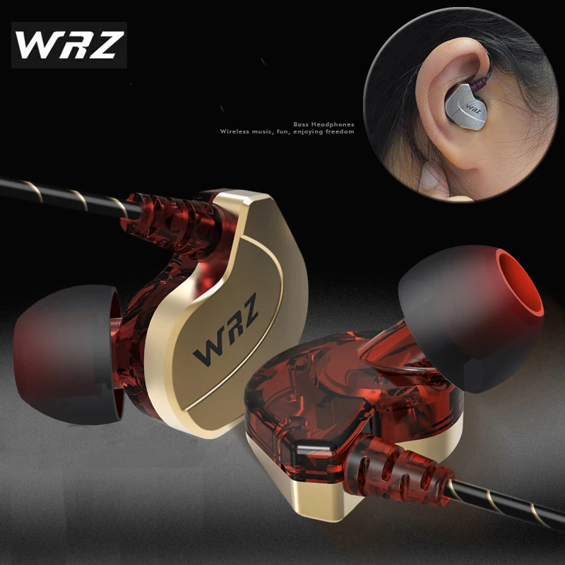 Оригинальный WRZ Модернизированный X6 сабвуфер в ухо наушники спортивные HIFI бас DJ