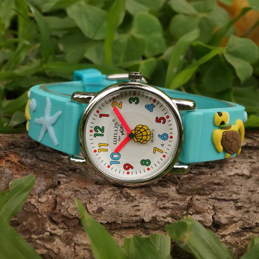 Бренд WILLIS модные детские часы для школьников маленьких мальчиков возраст от 5 до