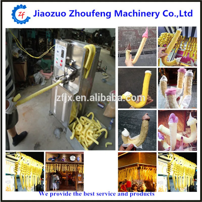 Пыхтя кукурузы пыхтел puff закуски машины для мороженого конуса | Бытовая техника