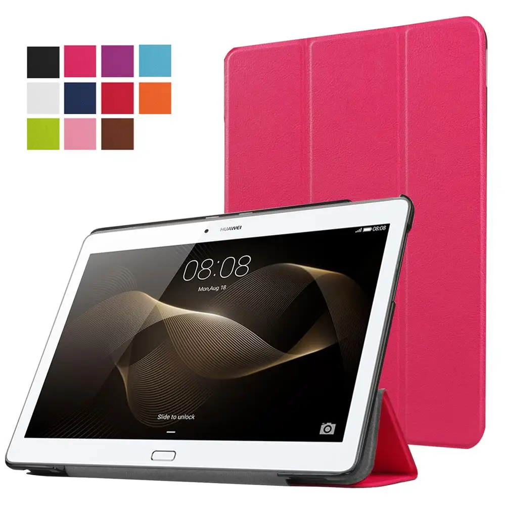 Чехол для планшета huawei MediaPad T5 10,1 из искусственной кожи анти-осколки ультра тонкая защитная пленка из закаленного стекла