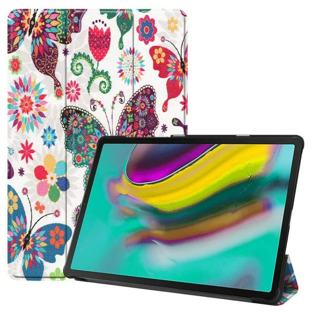 Чехол для Samsung Galaxy Tab S5E 10 5 2019 магнитный складной Смарт из искусственной кожи с
