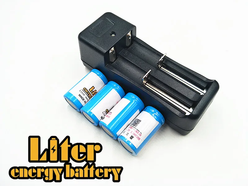 Литровая батарея ICR 18350 литиевая 1200mAh 3 7 V аккумуляторная + зарядное устройство для