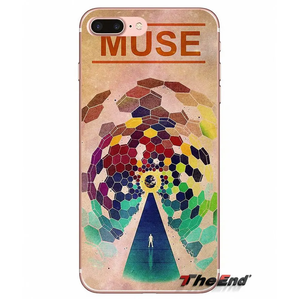 Для Samsung Galaxy S2 S3 S4 S5 MINI S6 S7 edge S8 S9 Plus Note 2 3 4 5 8 чехол из силикона Muse британская рок-группа на.