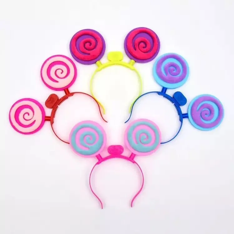 

led party Glow Party Supply Halloween New Cool Lollipop Ears Light Headbands Flashing Led Favors Decorations Hair
