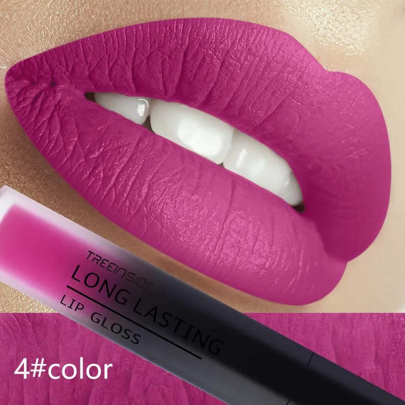 04 24 Цвета Матовая жидкая губная помада водостойкая стойкая губная помада для макияжа бархатный блеск для губ Косметика - Цвет: 04