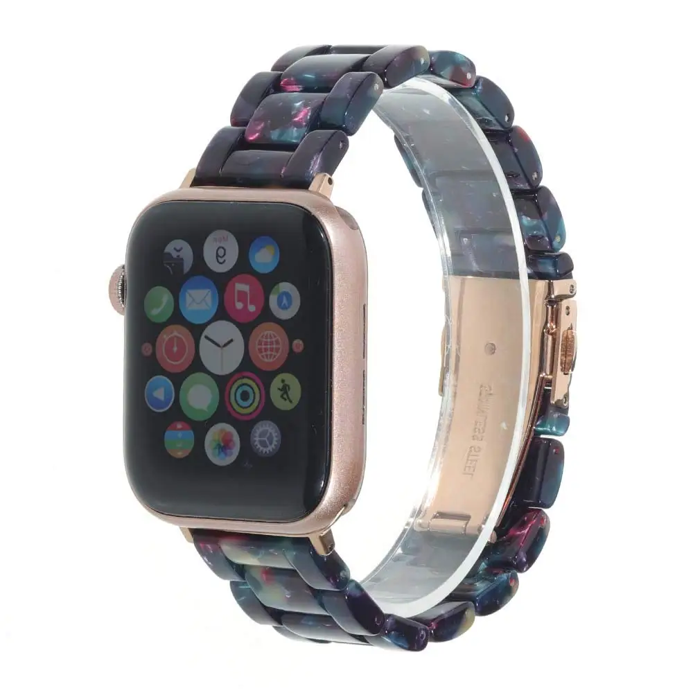 Ремешок резиновый для Apple Watch Band Series 6 5 4 3 2 1 сменный Браслет iWatch 38/40/42/44/мм