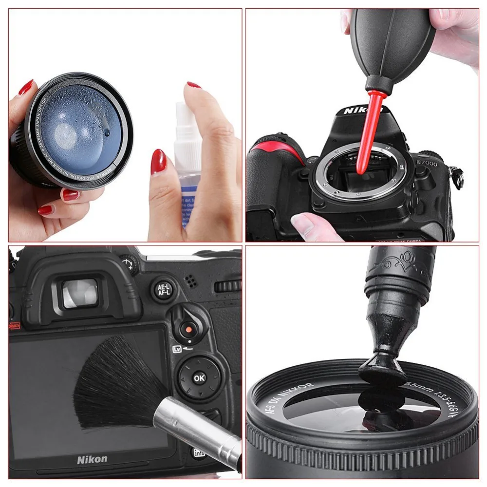 Neewer 58 мм профессиональный набор аксессуаров для CANON EOS Rebel T5i T4i T3i T3 T2i T1i XT XTi XSi SL1 DSLR
