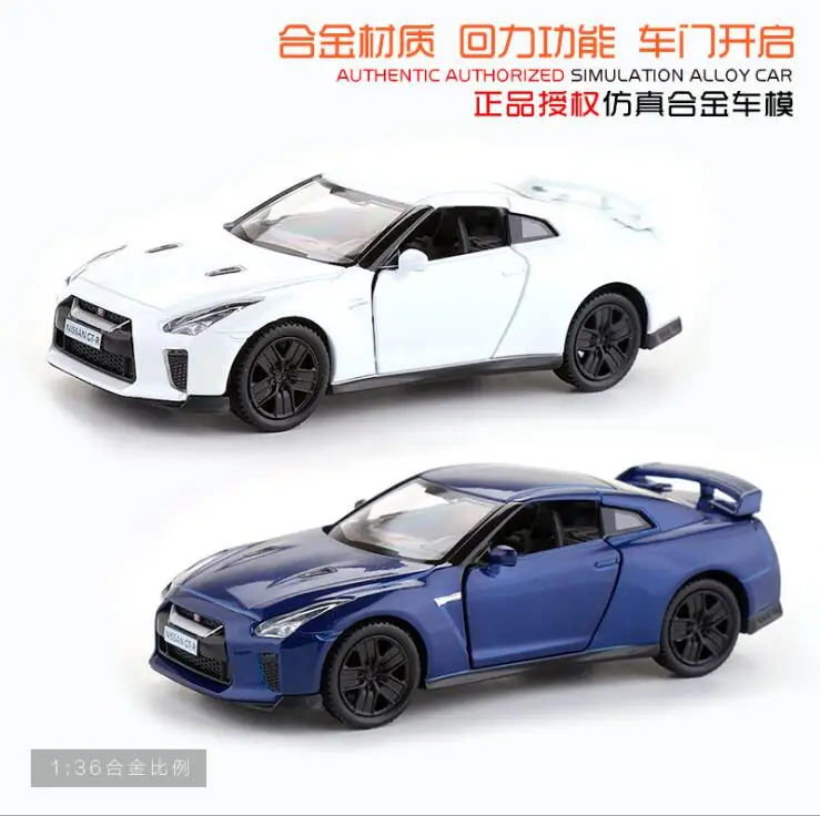 

1:36 gt-r Mustang Acura M4 Diecast Alloy Metal Car Model Collection Diecasts & Toy Vehicles Car Toy Pull Back Toys Car