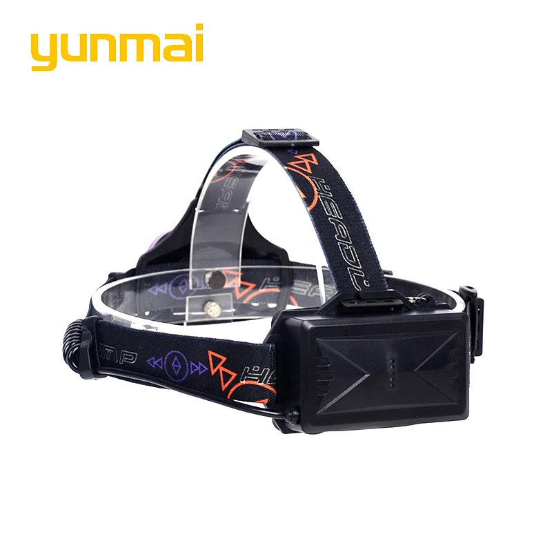 Usb люмен 6 светодиодных фар с SOS свистком красный свет 3 * XML T6 + налобных фонаря 18650