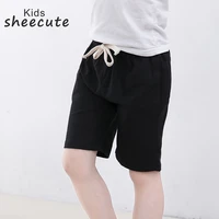 sheecute girls boys candy color casual cotton beach shorts 3 11y sc1104