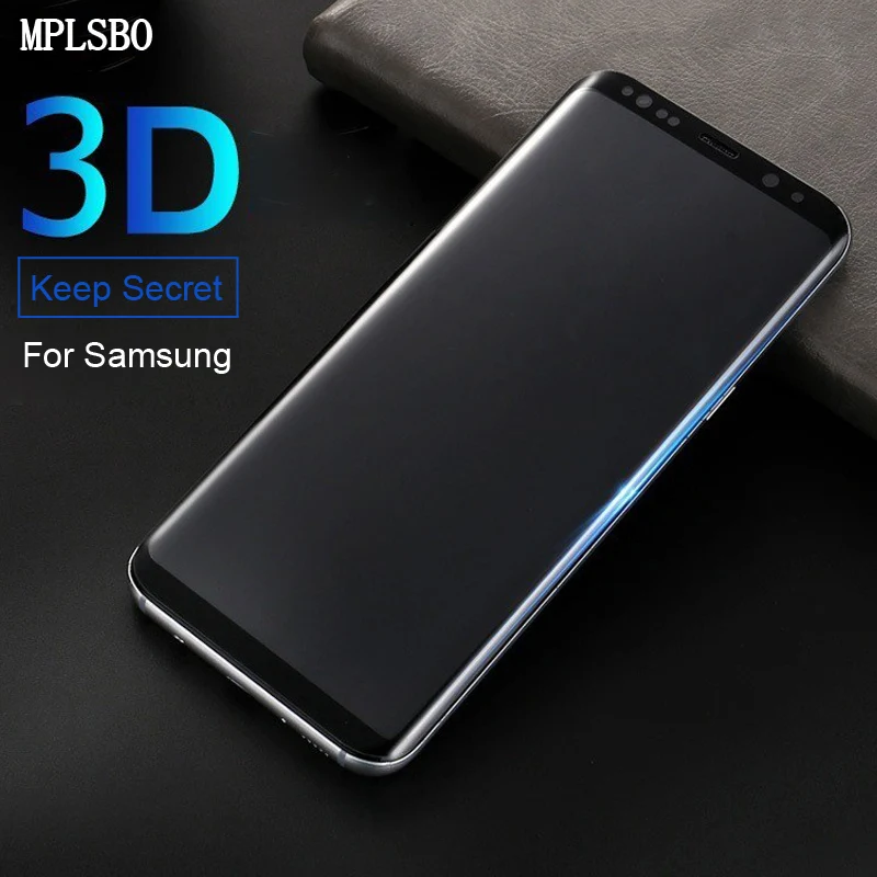 MPLSBO конфиденциальности Экран протектор для samsung Galaxy S8 S9 плюс Примечание 8