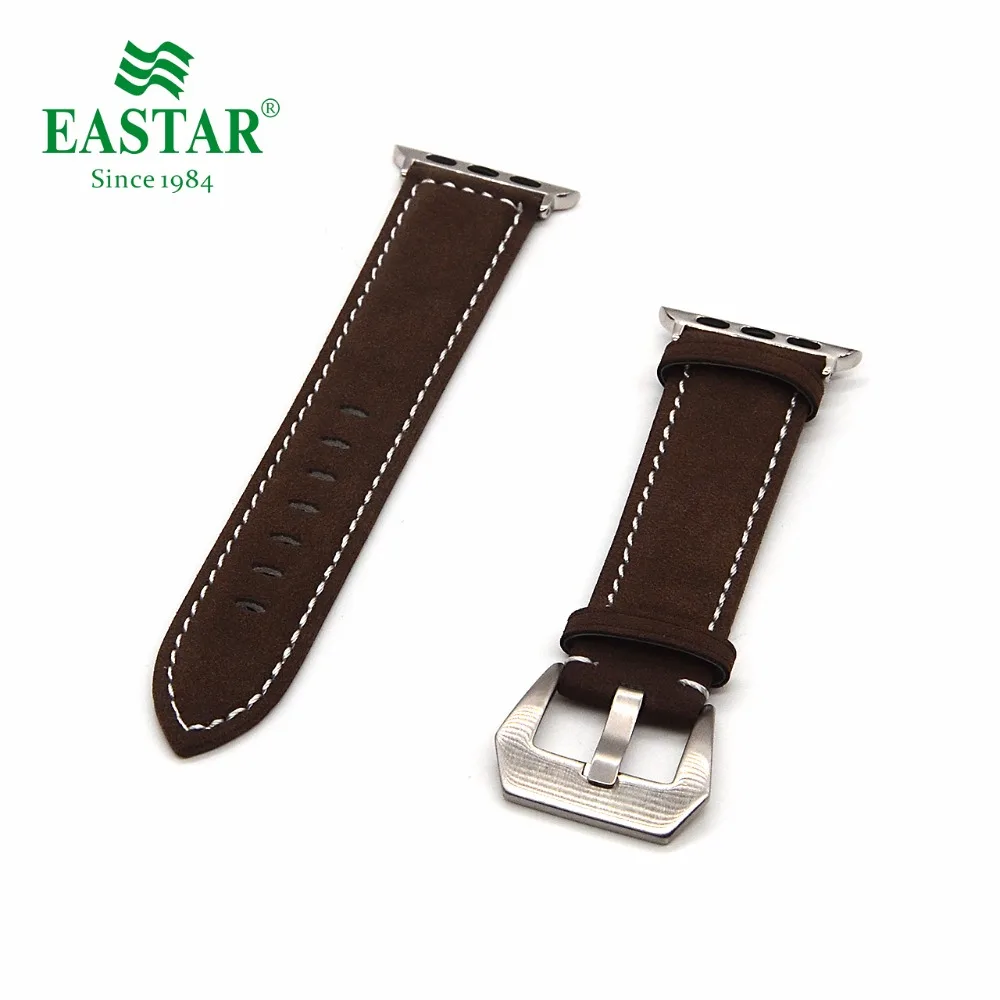 Ремешок кожаный Eastar для iwatch Apple Watch Band 42 мм 38 винтажный спортивный браслет 5 4 40 44