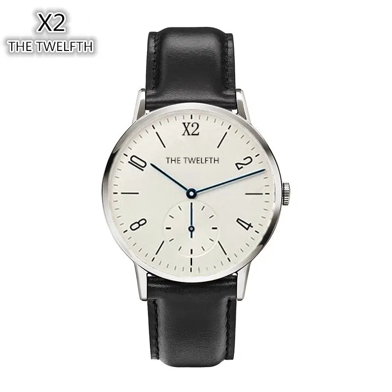 

Reloj Hombre 2019 новый модный бренд X2 XII кварцевые часы класса люкс из натуральной кожи часы для мужчин платье Horloge наручные часы