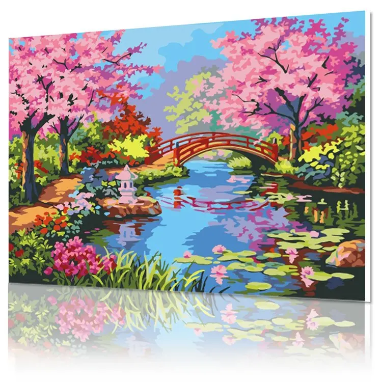 Картина маслом сделай сам специальная гостиная сцена пары свадебная роспись