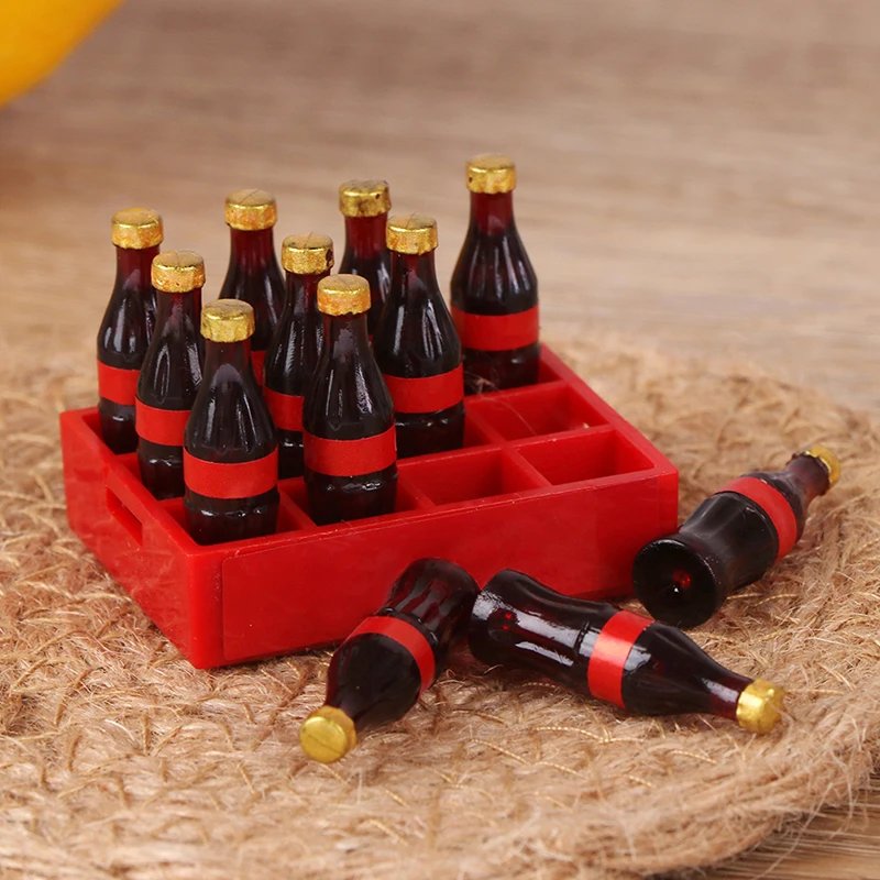

1:12 Dollhouse Miniature Mini Cola Miniature Food Scene Model Doll House Accessories Doll Accessories Girls Toys