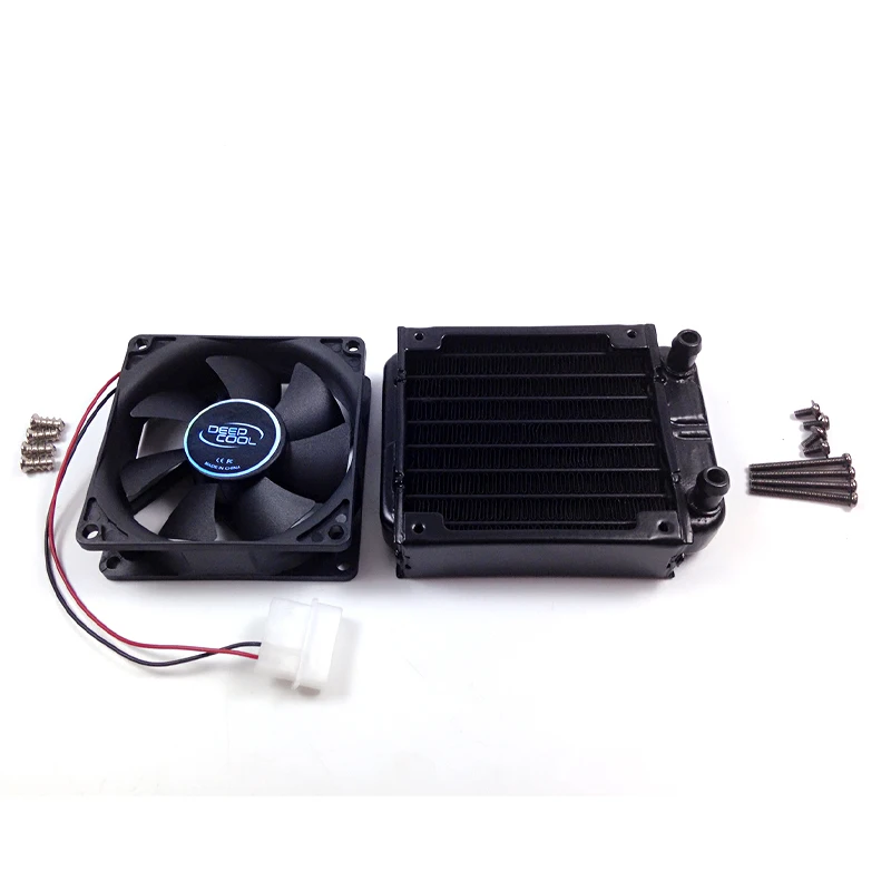 80 мм алюминиевый вентилятор радиатора водяного охлаждения в комплекте |