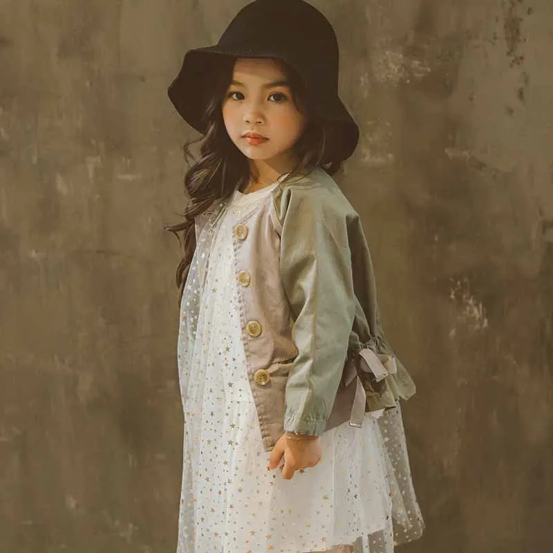 Куртка в стиле милитари осенняя и зимняя зеленая хлопковая однослойная ветровка