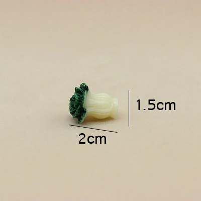 cabbages BAIUFOR миниатюры террариума Животные Мини кролики капусты корзина Сказочный Сад, миниатюра суккуленты Настольный Декор изделия из смолы - Цвет: cabbages