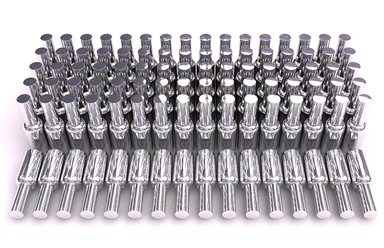 Пустая Роскошная Серебряная бутылка с мелким распылителем 1 унция для духов