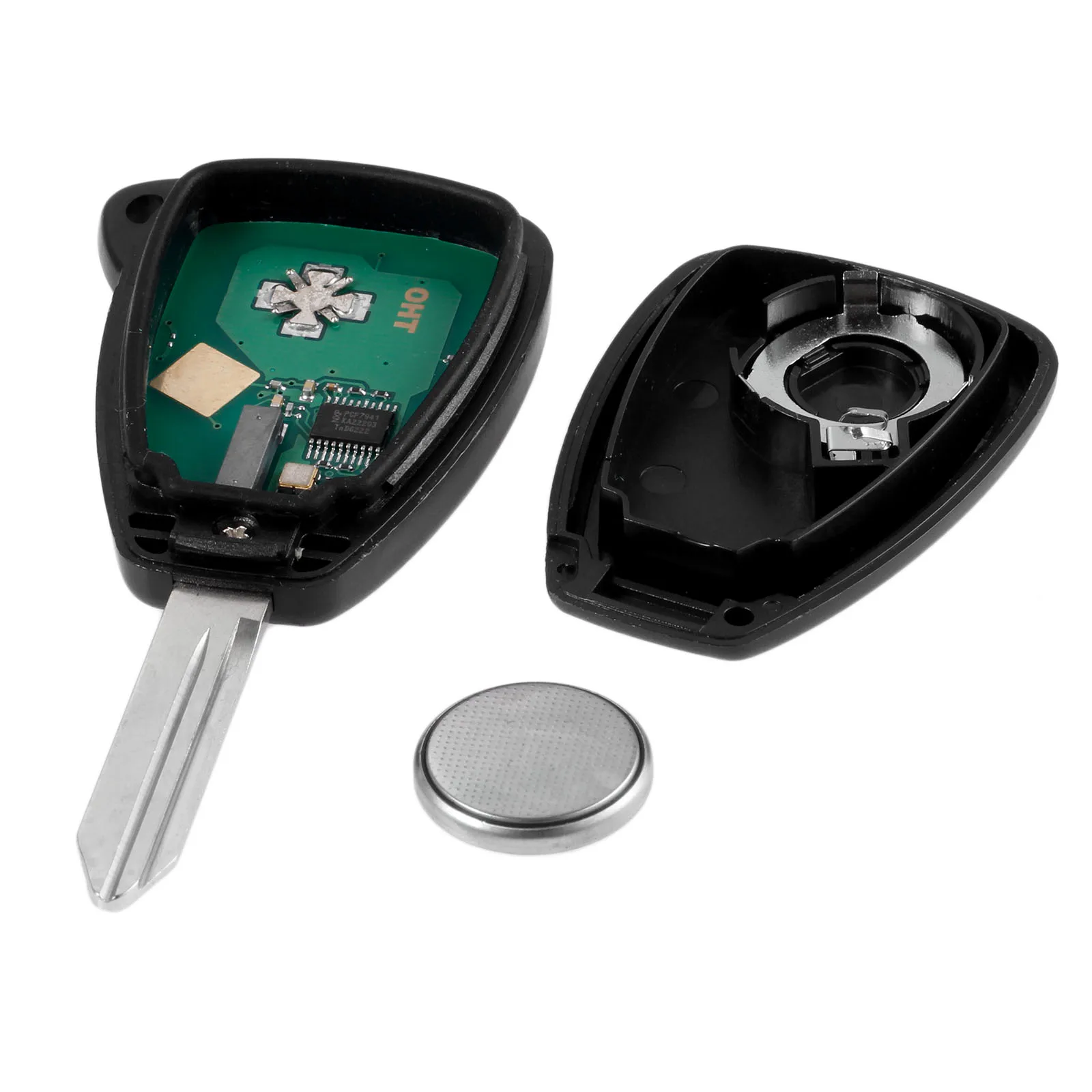 Yetaha 3 Buttons Car Remote Key Fob For Chrysler Aspen 200 300 Dodge Ram Jeep Patriot 315Mhz Replacement Keyless Entry Remtekey |
