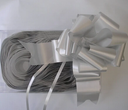 1 grey 20 шт./лот большая Тяговая лента для рукоделия, свадебные украшения, подарочная упаковка 50 мм LH02 - Цвет: 1 grey
