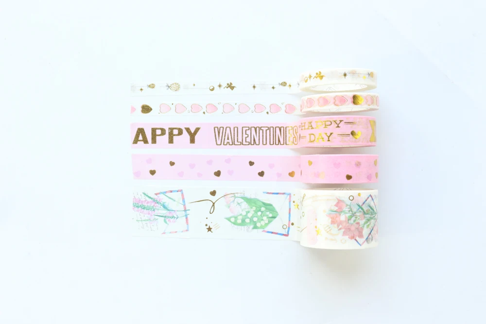 Domikee милый кавайный Японский Школьный декоративный DIY Скрапбукинг бумажный скотч-рулон набор конфет планировщик маскирующая лента канцелярские товары