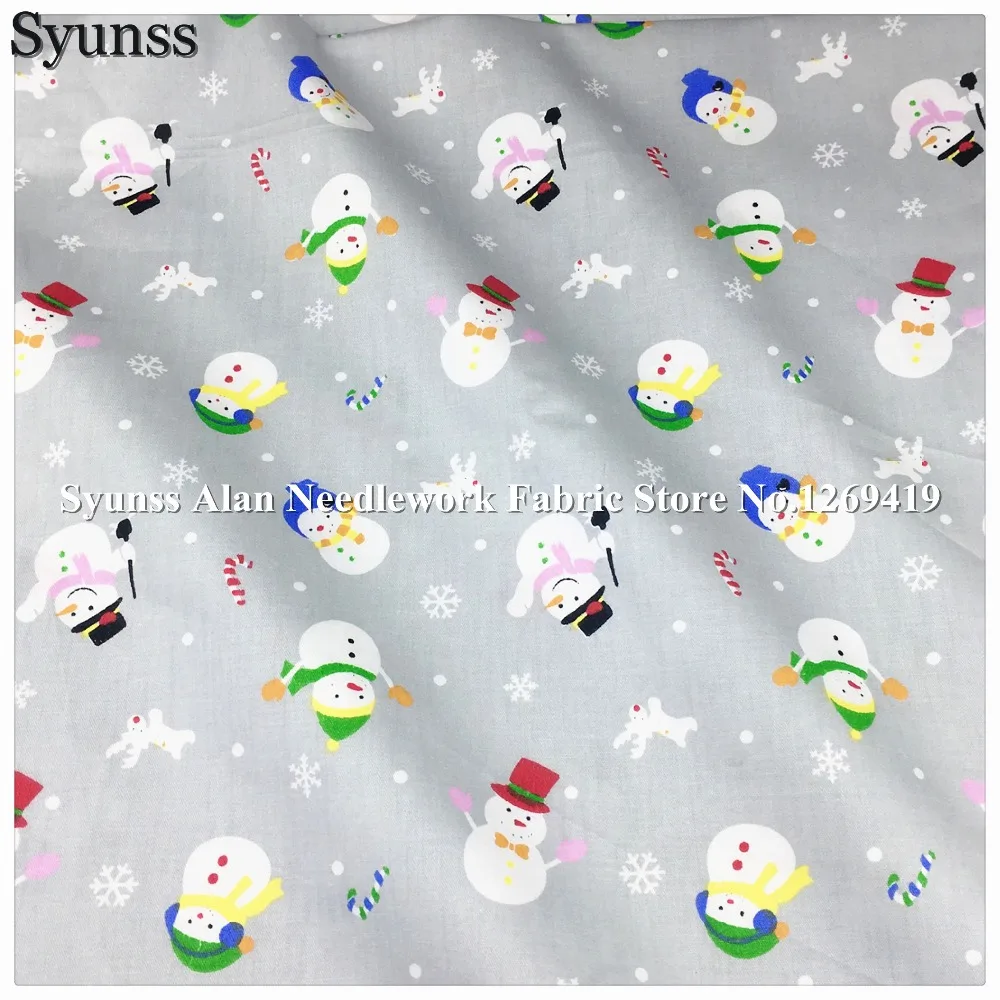 Syunss Twill хлопчатобумажная ткань сделай сам Tissu лоскутное tetas шитье детская игрушка