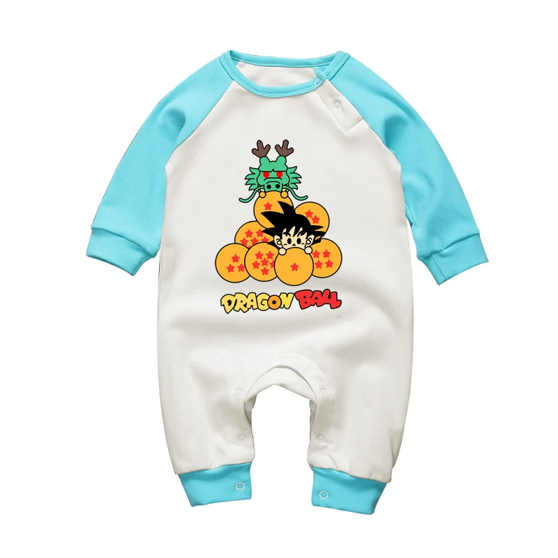Свитеры для женщин RBaby комбинезон с длинным рукавом аниме Жемчуг дракона одежда для малышей хлопок Новорожденный мальчик девочка комбинезон одежда