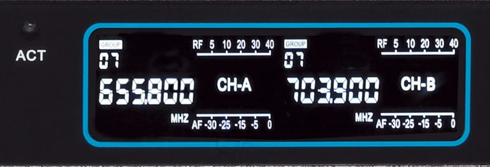 UHF беспроводной микрофон с цифровым идентификатором и двумя 575 звуковые чипы для