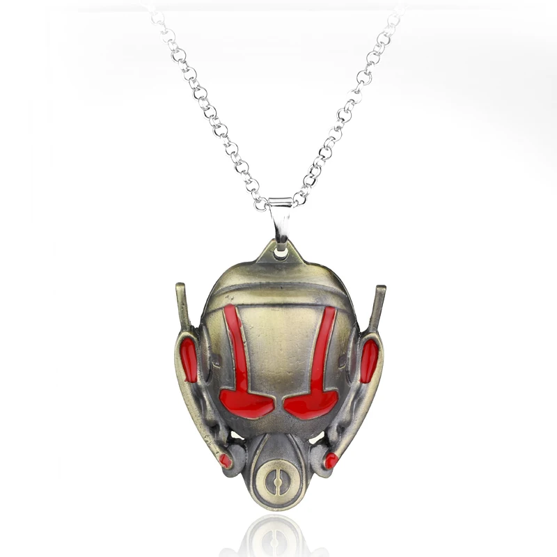 bronze Лидер продаж; Новинка Мстители 3 брелок Высокое качество сплава супергерой Ant Man, брелки для ключей, человек-муравей Тор кулон в форме маски Для мужчин брелок - Цвет: bronze